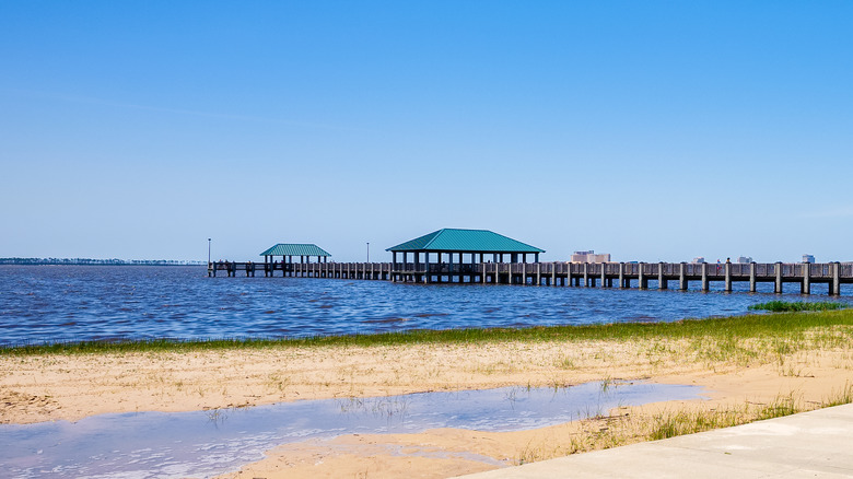 Ocean Springs beach, Mississippi