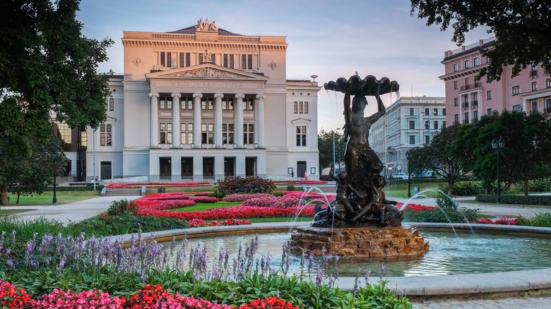 Latvian opera and ballet building