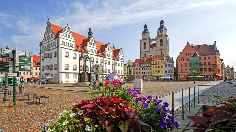 Wittenberg Germany market square