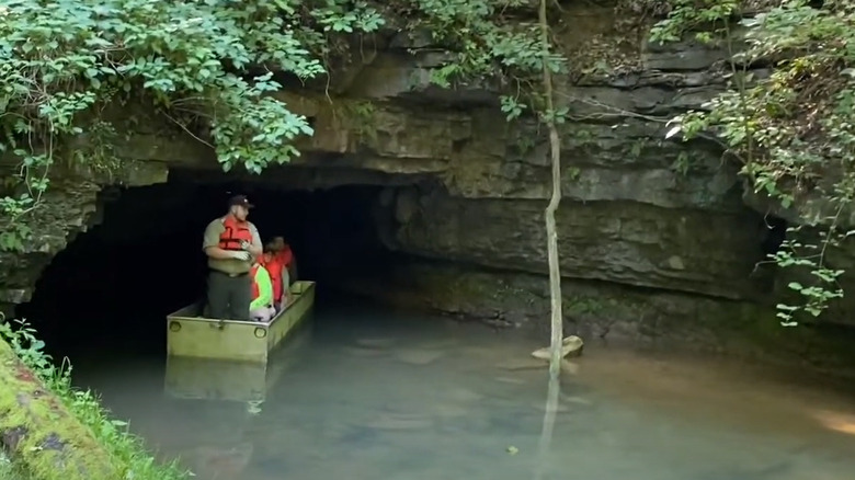 Twin Caves guided boat tour