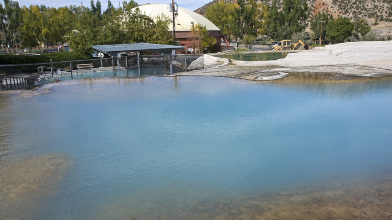 Mineral pool at Hot Springs State Park