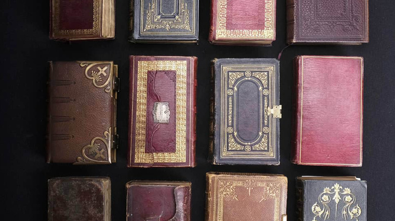 Collection of ancient bibles