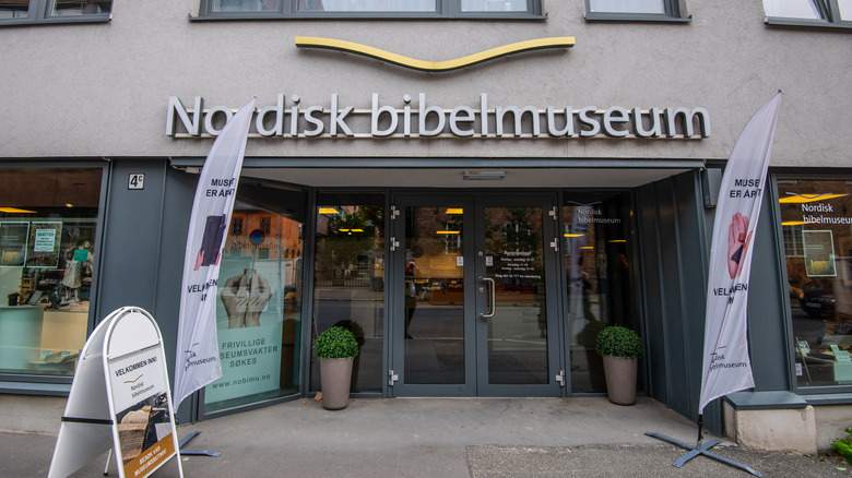 exterior of Nordic Bible Museum