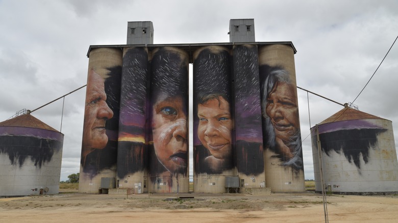 Sheep Hills silo Art, Victoria