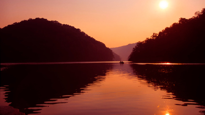 Sunset at Buckhorn State Park