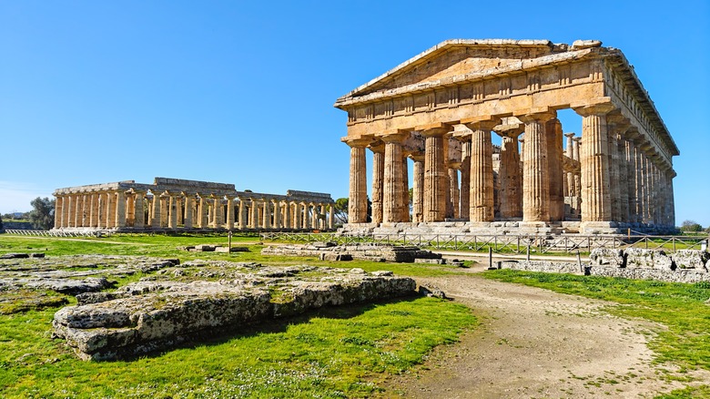 Ancient Temple of Hera at Paestum