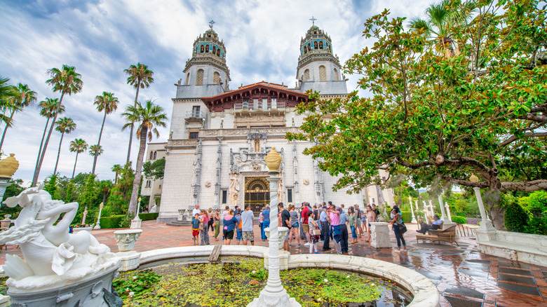 Front of Hearst Castle