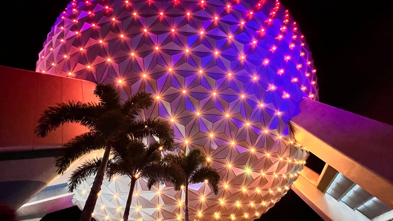 Spaceship Earth ride at Epcot