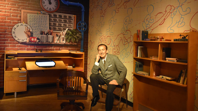 Walt Disney wax figure Madame Tussauds