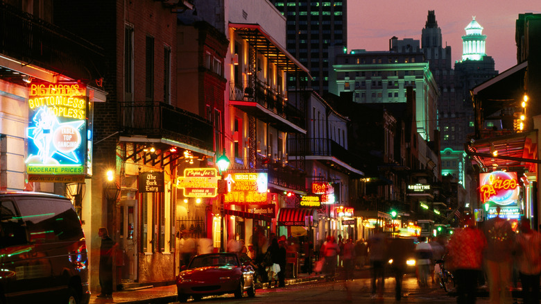 Bourbon Street, New Orleans