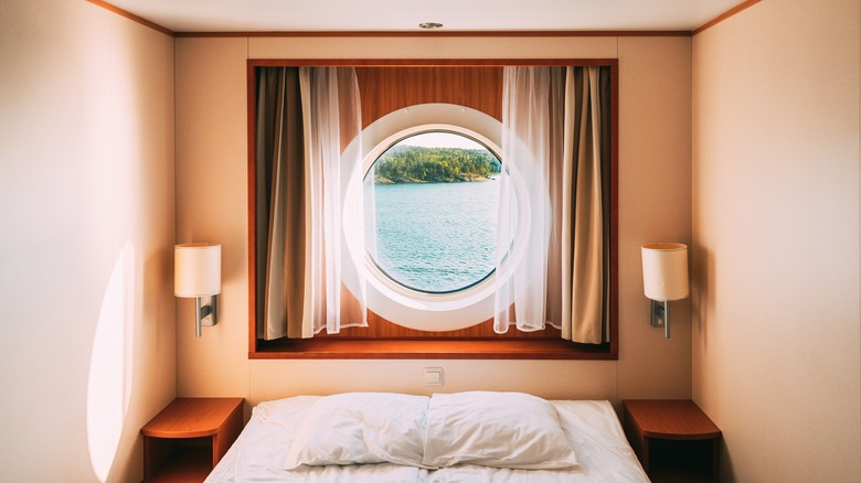 Cabin on a cruise ship