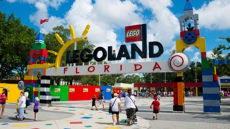 Entrance to Legoland Florida