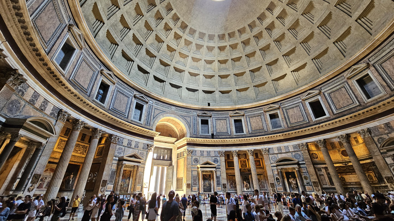 Pantheon dome interior