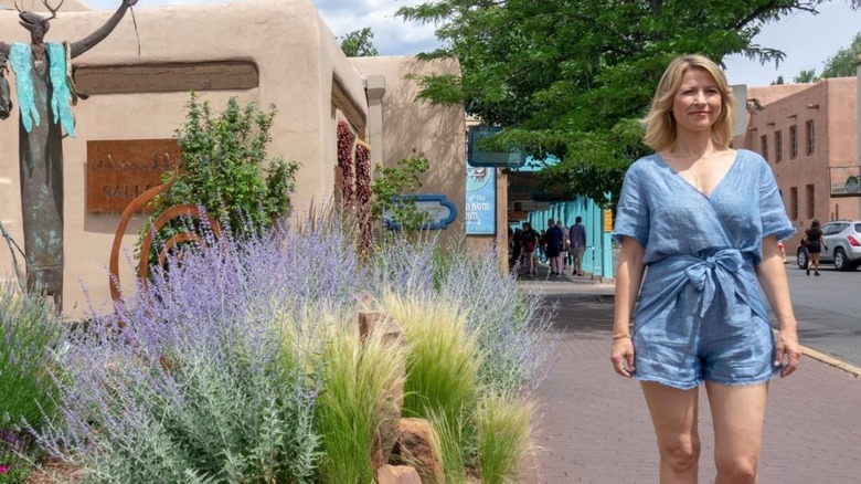 Samantha Brown in Santa Fe