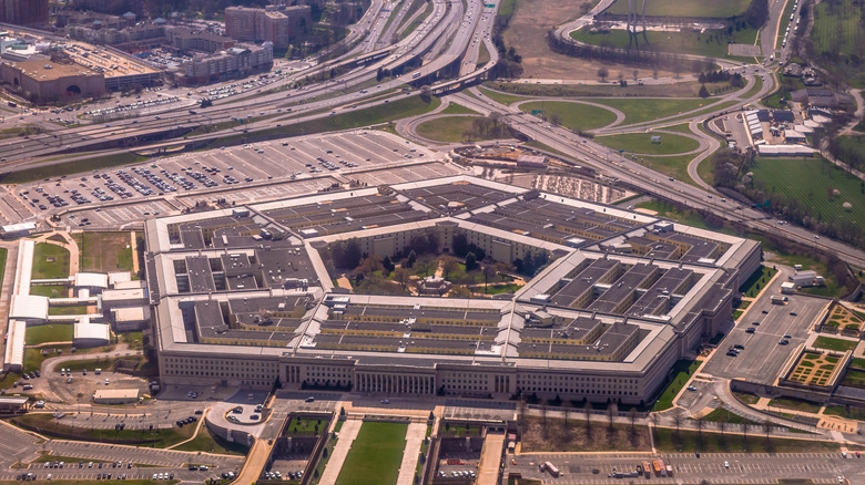 Pentagon building in Washington DC