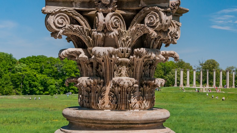 Corinthian column at National Arboretum, Washington DC