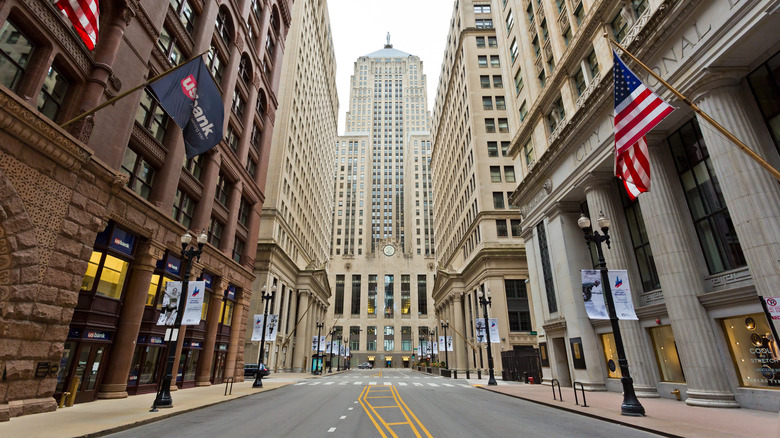 street view of Chicago Board Trade Building