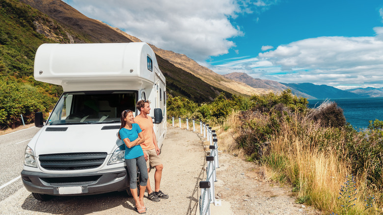 An RV in New Zealand