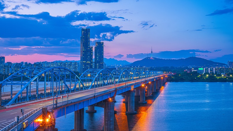 Dongjak Bridge in Seoul