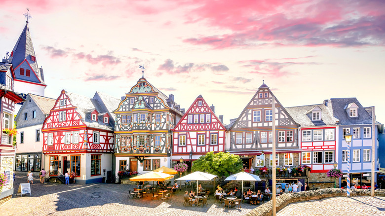 Half-timbered houses Idstein Germany