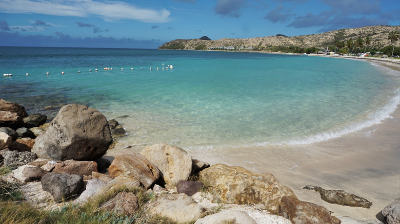 Cockleshell Beach in St. Kitts