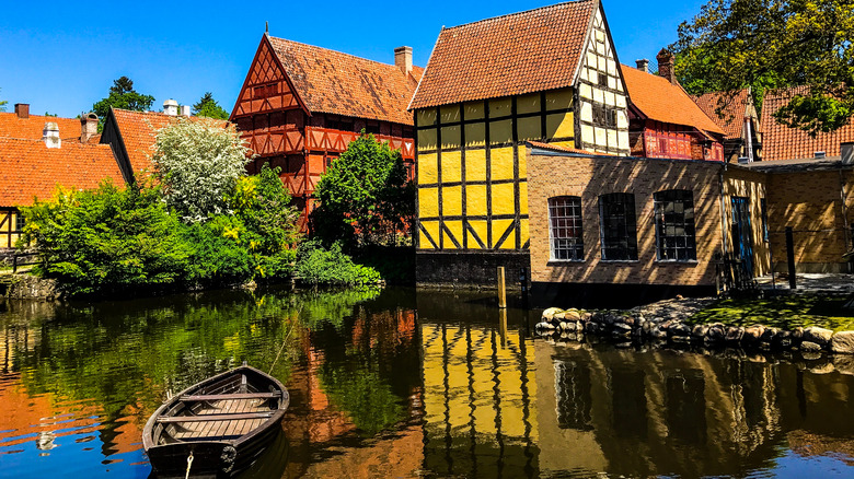 Boat near Den Gamle By