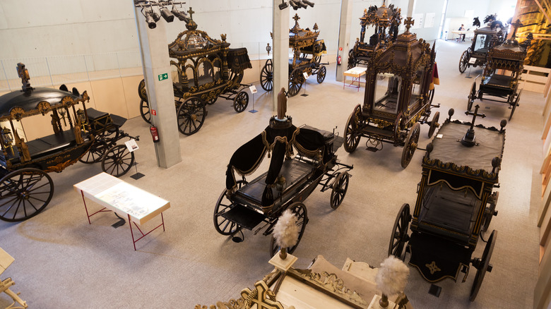 collection of funeral carriages