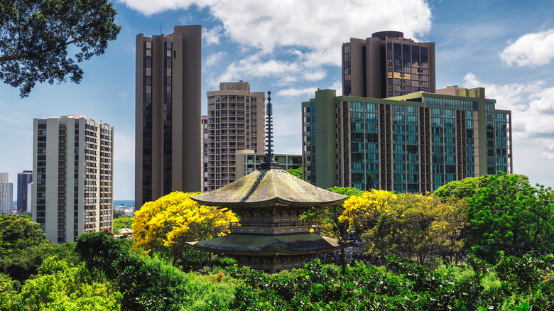 Honolulu's Sanju Pagoda