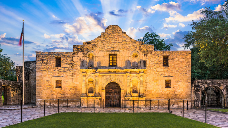 The Alamo San Antonio Texas Dusk