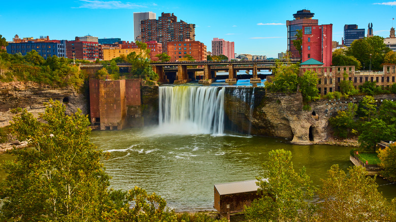 Waterfall in Rochester, New York