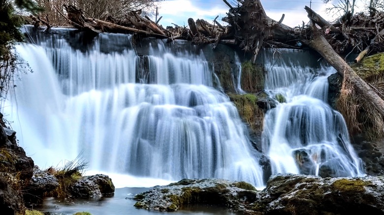 Tumwater Falls in Olympia, Washington