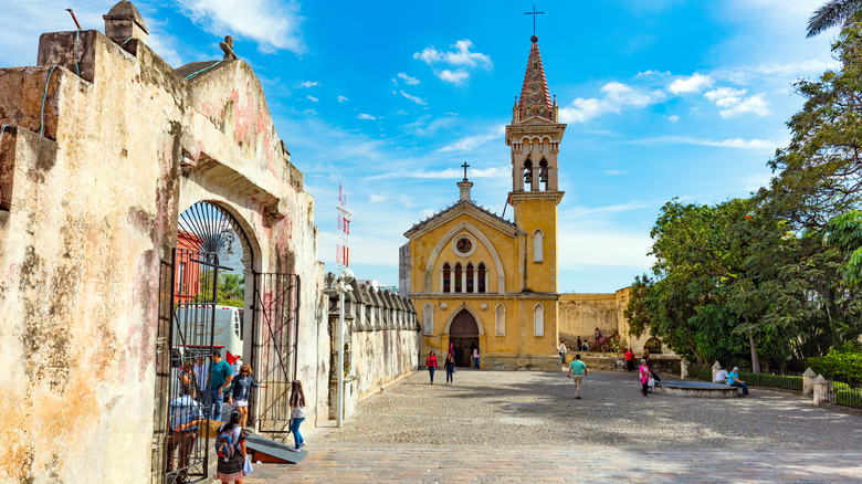 A cathedral in Cuernavaca