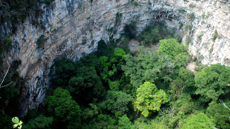 Sinkhole in Mexico