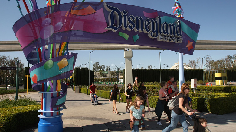 Disneyland Resort entrance