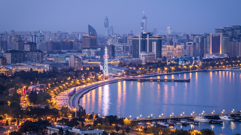Baku City in Azerbaijan
