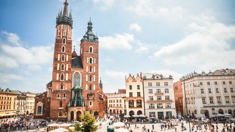 Old Town in Krakow, Poland