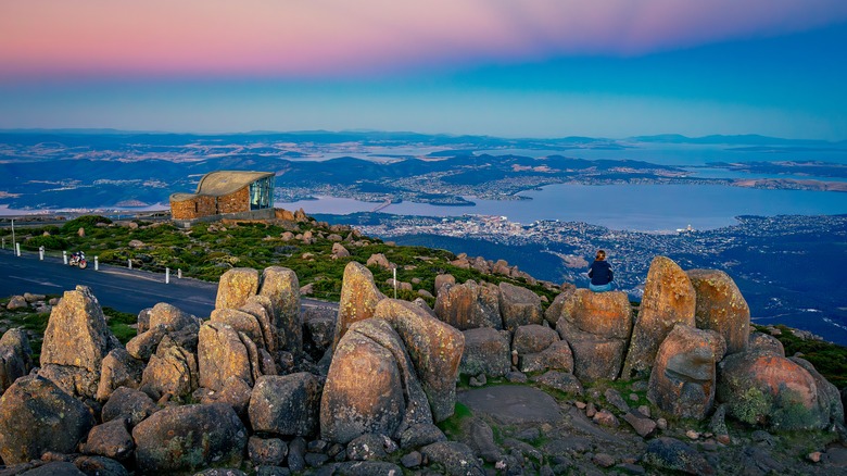 Lookout in Tasmania