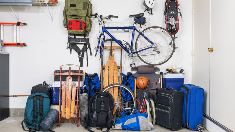 Sporting equipment and suitcases