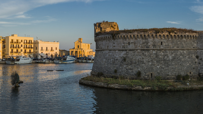 The Castello Angioino di Gallipoli