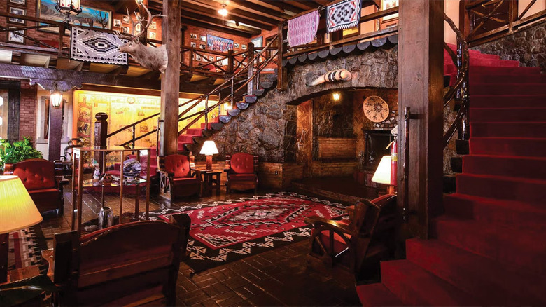 interior of Hotel El Rancho