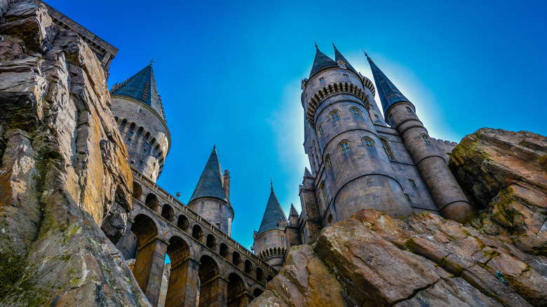 View of Hogwarts Castle at Universal Studios