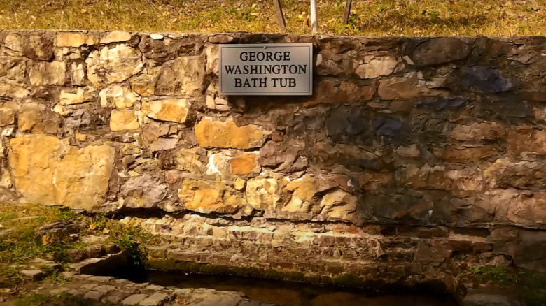 George Washinton's Bath Tub