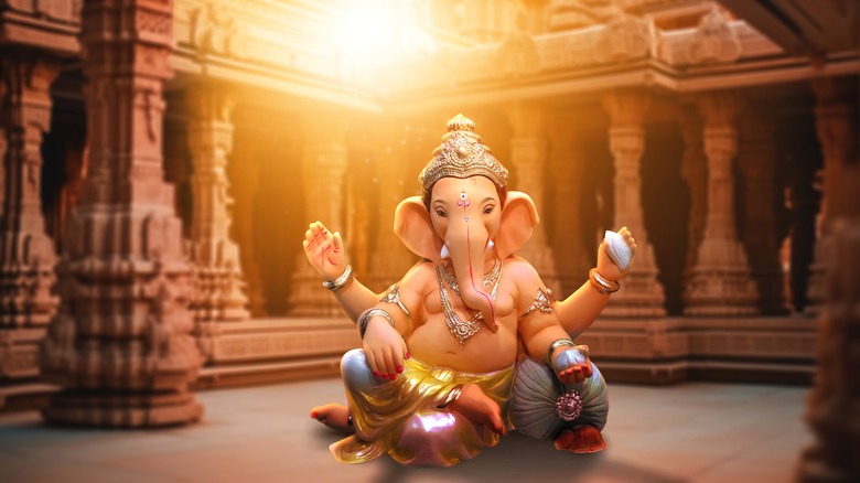 Lord Ganesha symbolizes patience