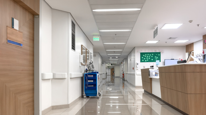 Corridor of hospital