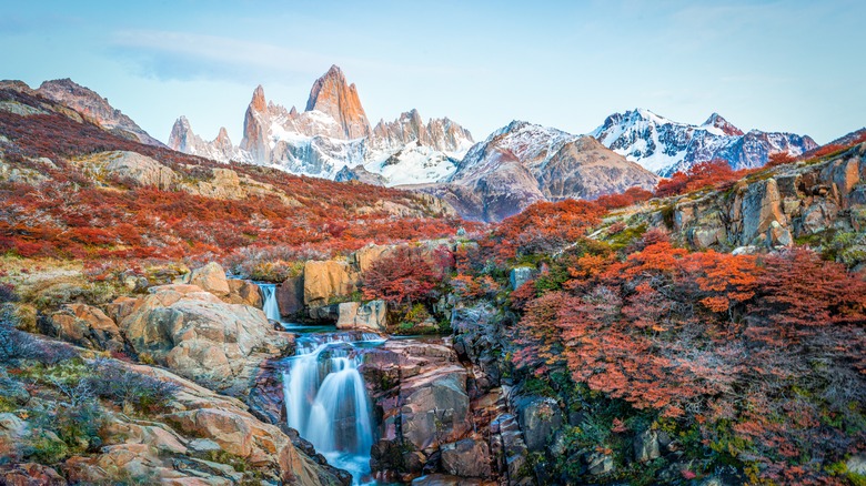 colorful view of Patagonia