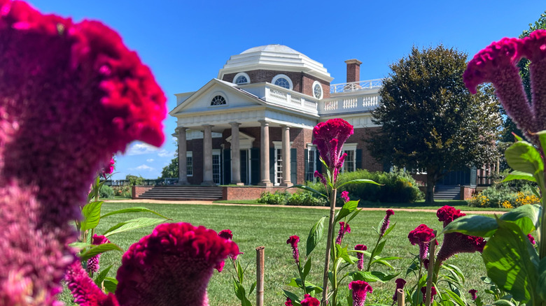 Thomas Jefferson's Monticello in Charlottesville VA