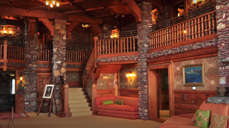 Interior of Gillette Castle