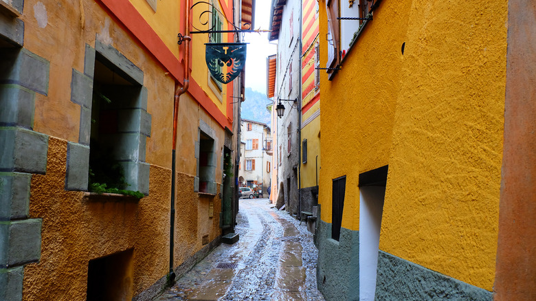 Street in La Brigue