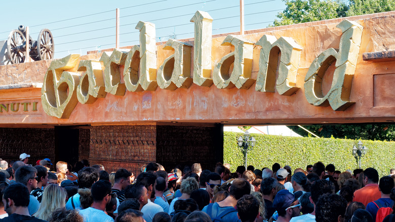 entrance to gardaland amusement park