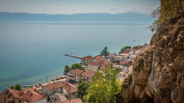 Radozhda fishing village Lake Ohrid